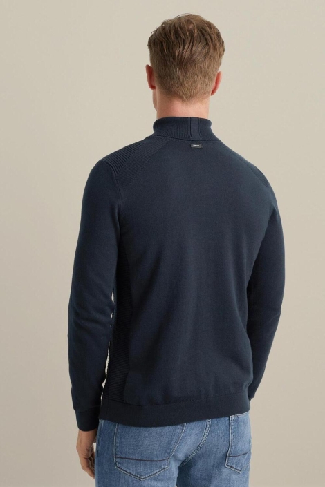Vanguard roll neck pima cotton